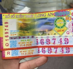 cách giữ vé số trúng đặc biệt